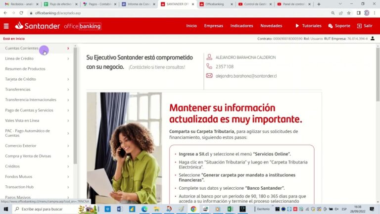 Cartola Santander: Tu Gu&iacute;a para la Gesti&oacute;n Financiera Efectiva