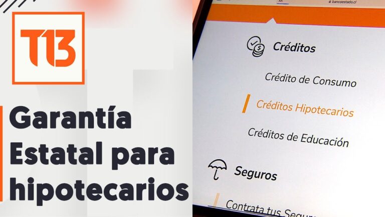Garantía Estatal: Pie Hipotecario Simplificado