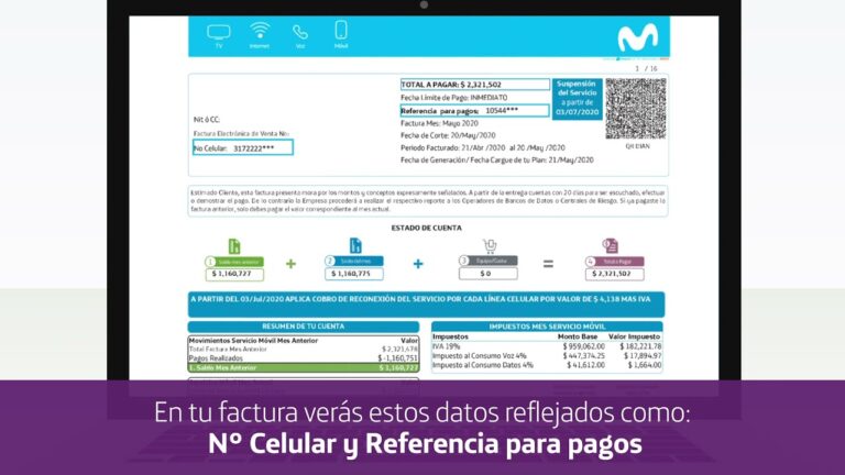 Pago en línea para empresas Movistar