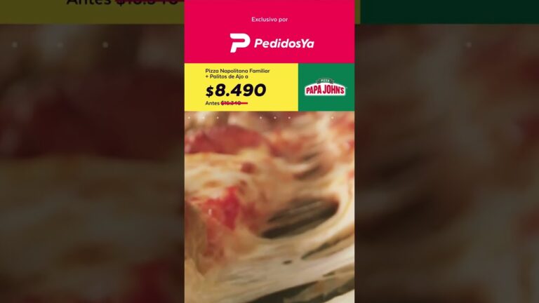 Pedidos Ya: La Nueva Alianza con Papa John’s