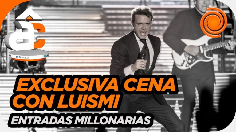 Valor de entrada para concierto de Luis Miguel