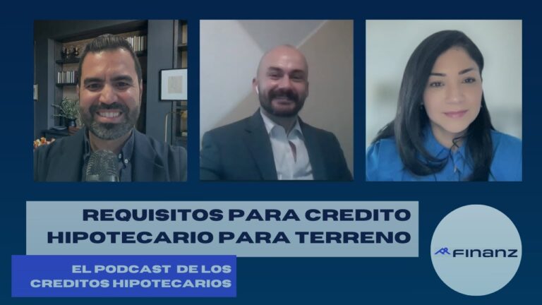 ¿Es posible comprar un terreno con crédito hipotecario?