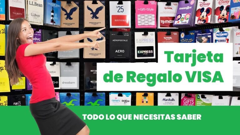 Gu&iacute;a de Compra de Tarjetas de Regalo Visa: Todo lo que Necesitas Saber