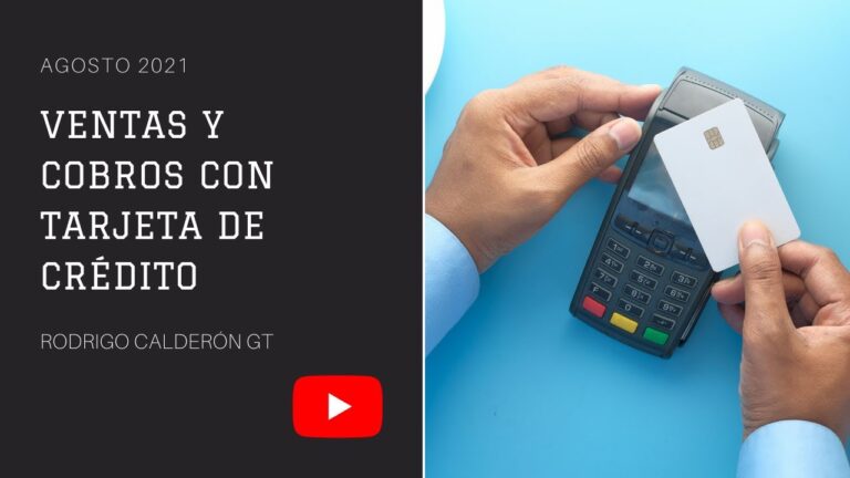 Guía Práctica para Facturar Ventas con Tarjeta de Crédito