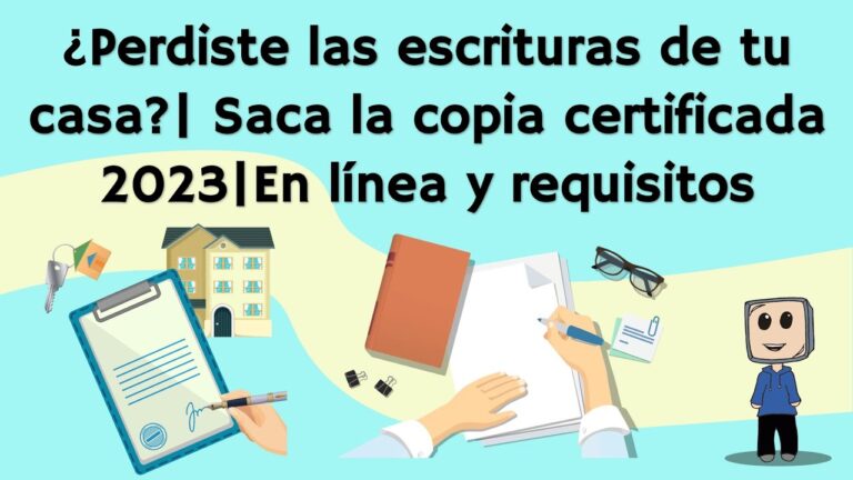 Gu&iacute;a para Solicitar la Escritura de Propiedad
