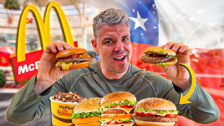 El Menú de McDonald’s en Chile: Delicias Locales y Novedades