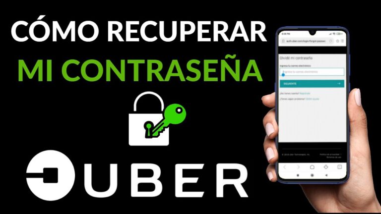 Cómo recuperar tu cuenta de Uber de forma sencilla