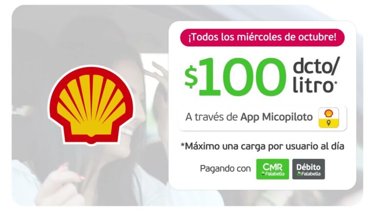 Aprovecha los Descuentos Shell en Falabella