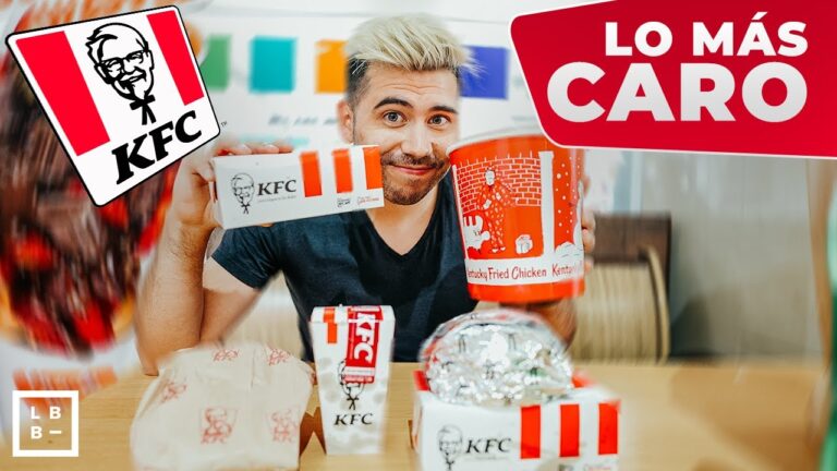 Menú y Precios de KFC en Chile