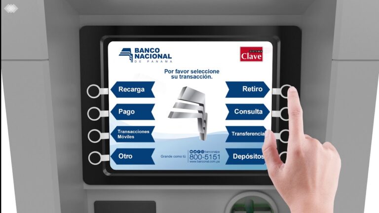 Guía para retirar dinero de un cajero automático